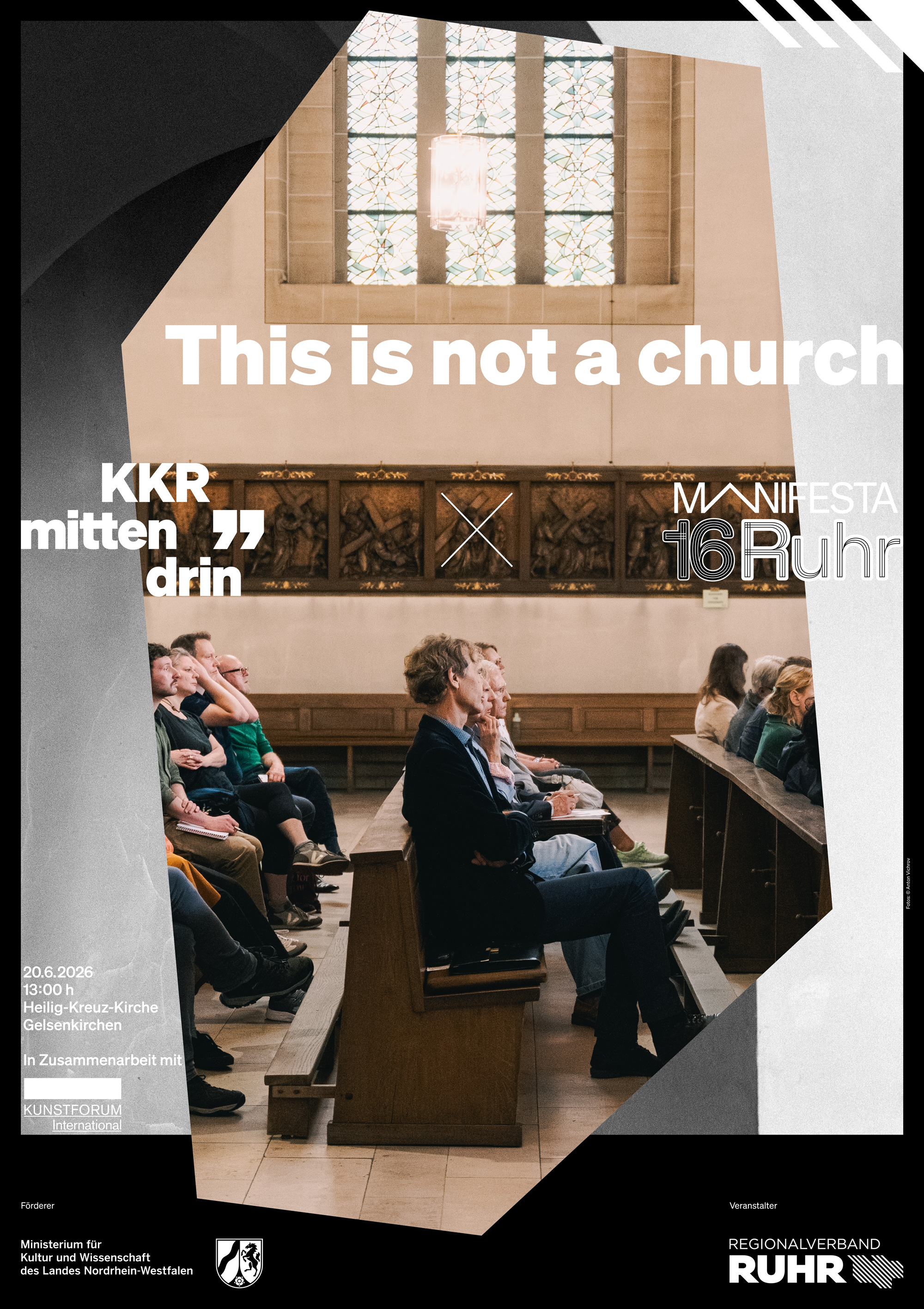 Plakat der Kulturkonferenz mittendrin am 20.06.2026